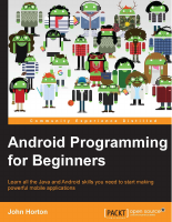 Android Programming for Beginners - Horton.pdf
